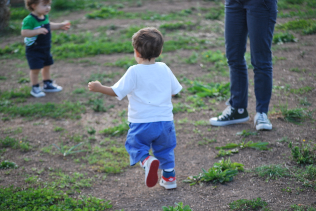 Fattoria Fiorano a Roma con bambino